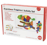 The Curated Parcel - Rainbow Pebbles Activity Set